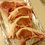 Seasoned pork chops
