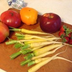 Farm to table fruit and veg
